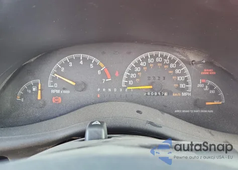 2000 Pontiac Grand Prix Gtp from USA, damaged, VIN 1G2WR5215YF351521